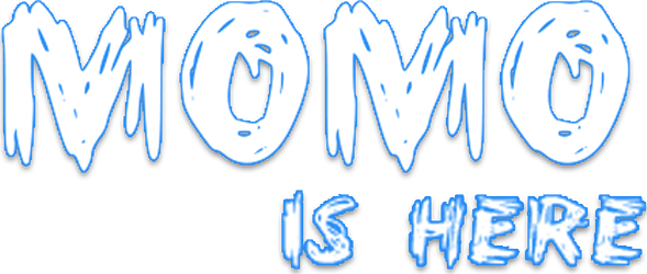 Логотип Momo is Here