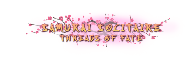 Логотип Samurai Solitaire. Threads of Fate