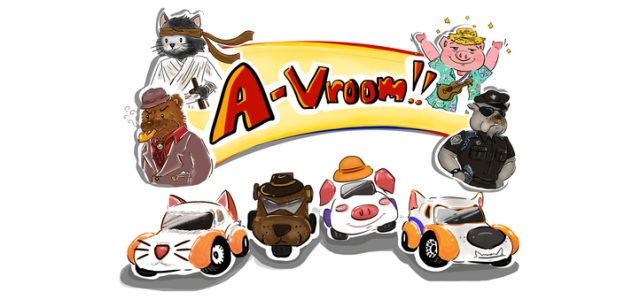 Логотип A-Vroom!