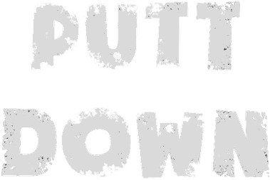 Логотип Putt Down