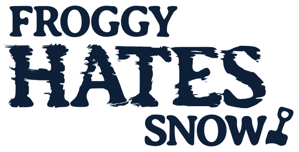 Логотип FROGGY HATES SNOW