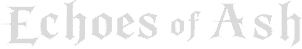 Логотип Echoes of Ash (visual novel)