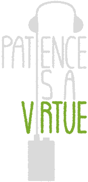 Логотип PATIENCE IS A VIRTUE