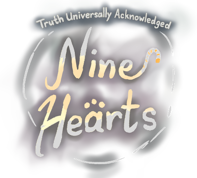Логотип Truth Universally Acknowledged - Nine Hearts