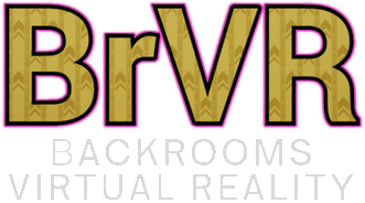 Логотип BrVR Backrooms Virtual Reality