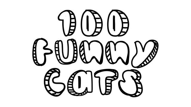 Логотип 100 Funny Cats