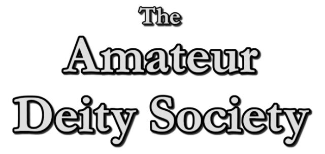 Логотип The Amateur Deity Society