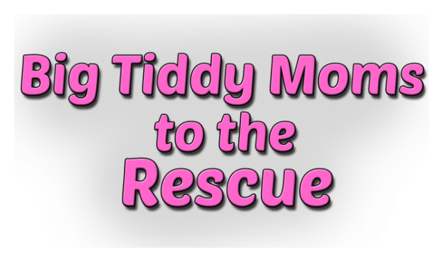 Логотип Big Tiddy Moms to the Rescue
