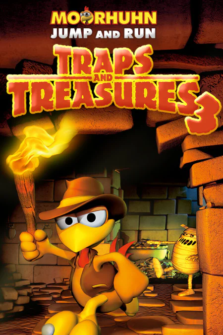 Moorhuhn Jump and Run 'Traps and Treasures 3'
