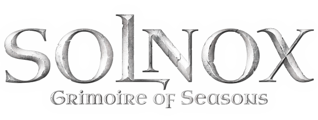 Логотип Solnox - Grimoire of Seasons