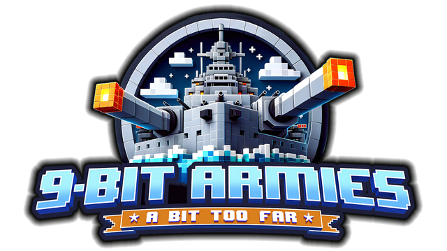Логотип 9-Bit Armies: A Bit Too Far