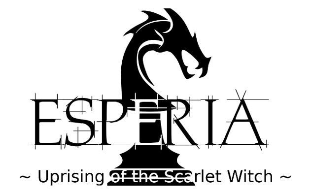 Логотип Esperia ~ Uprising of the Scarlet Witch ~