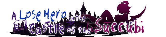 Логотип A Lose Hero in the Castle of the Succubi
