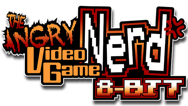 Логотип Angry Video Game Nerd 8-bit