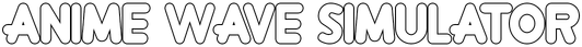 Логотип Anime Wave Simulator
