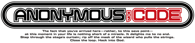 Логотип ANONYMOUS;CODE