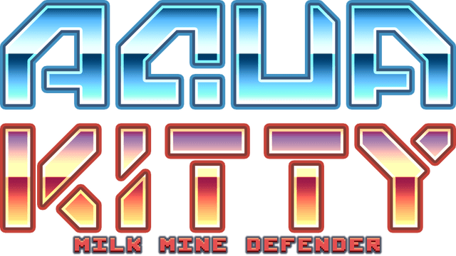 Логотип Aqua Kitty - Milk Mine Defender