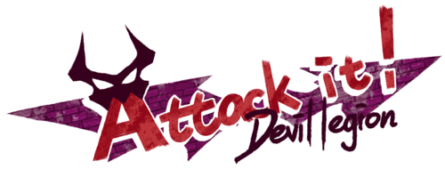 Логотип Attack it! Devil legion