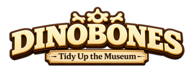 Логотип DinoBones: Tidy Up the Museum