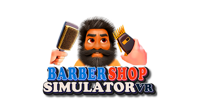 Логотип Barbershop Simulator VR