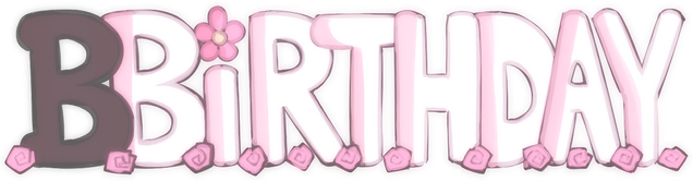 Логотип BBirthday - Visual Novel