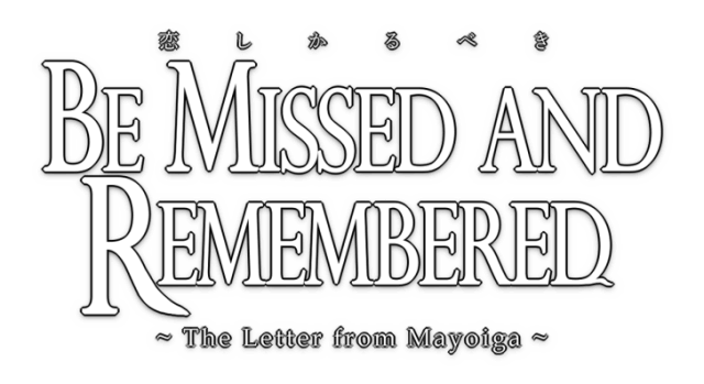 Логотип Be Missed and Remembered: The Letter from Mayoiga