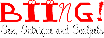 Логотип Biing!: Sex, Intrigue and Scalpels