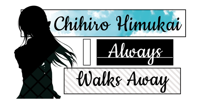 Логотип Chihiro Himukai Always Walks Away