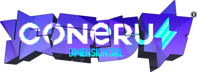 Логотип CONERU -DIMENSION GIRL-
