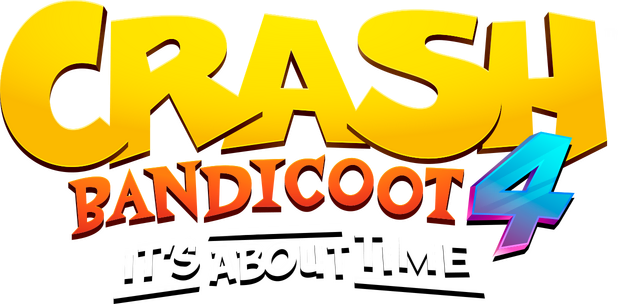 Логотип Crash Bandicoot 4: It's About Time