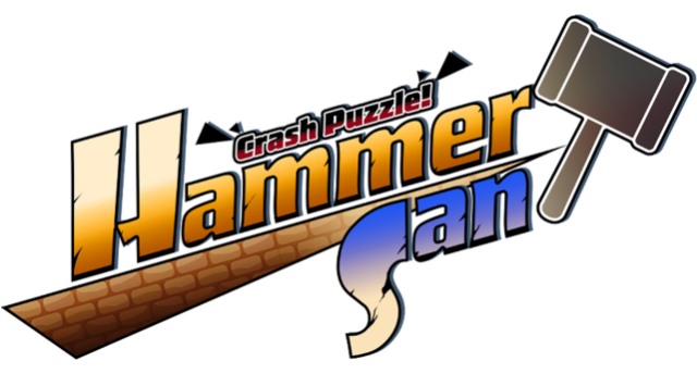 Логотип Crash Puzzle Hammer-San