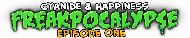 Логотип Cyanide and Happiness - Freakpocalypse