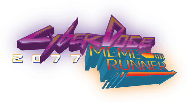 Логотип Cyber-doge 2077: Meme runner