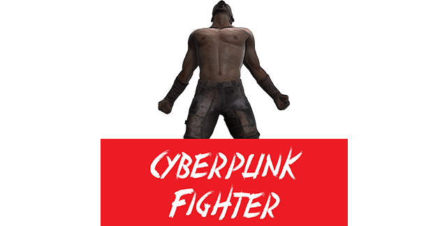 Логотип Cyberpunk Fighter