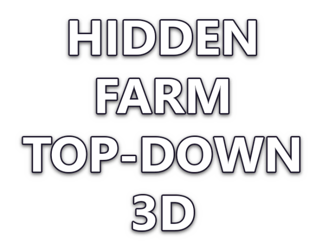 Логотип Hidden Farm Top-Down 3D