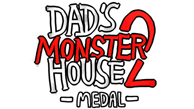 Логотип Dad's Monster House 2: MEDAL