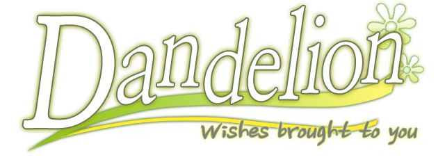 Логотип Dandelion - Wishes brought to you -