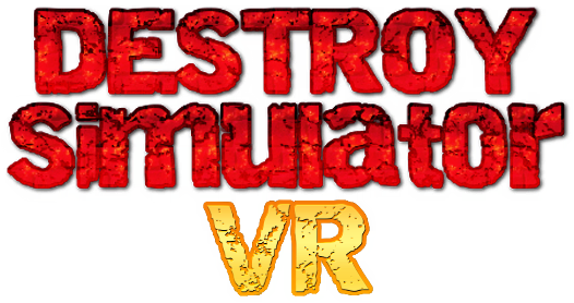 Логотип DESTROY Simulator VR