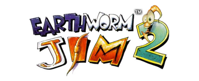 Логотип Earthworm Jim 2