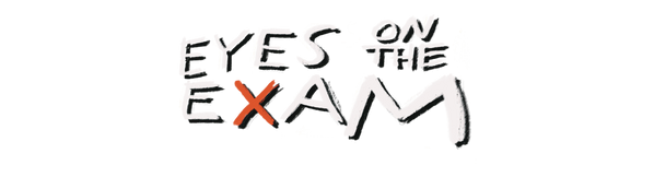 Логотип EYES ON THE EXAM