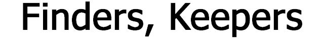Логотип Finders, Keepers