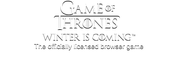 Логотип Game of Thrones Winter is Coming