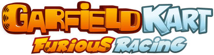 Логотип Garfield Kart - Furious Racing