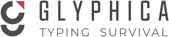Логотип Glyphica: Typing Survival