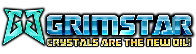 Логотип Grimstar: Crystals are the New Oil!