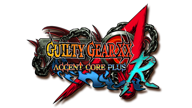 Логотип GUILTY GEAR XX ACCENT CORE PLUS R