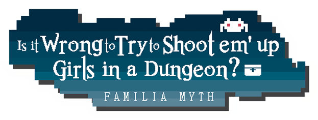 Логотип Is It Wrong to Try to Shoot 'em Up Girls in a Dungeon?