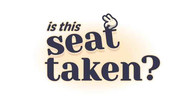 Логотип Is This Seat Taken?