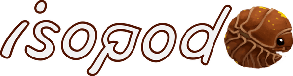 Логотип Isopod: A Webbed Spin-off