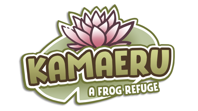 Логотип Kamaeru: A Frog Refuge